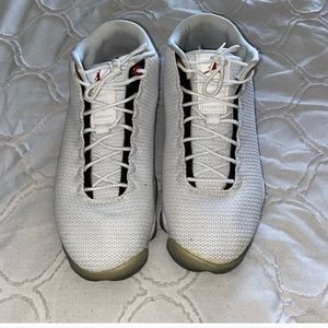 Silver Nike Air Jordan